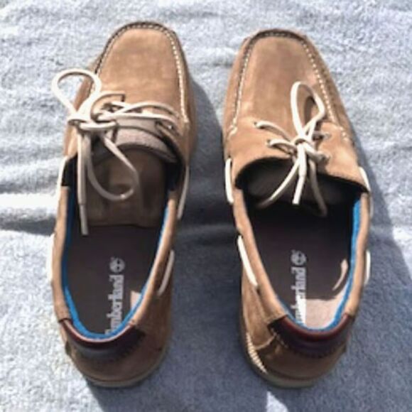 Size: 11M Leather Piper Cove Boat Shoes . Timberland Retail $164.99 . New in Box main image 5